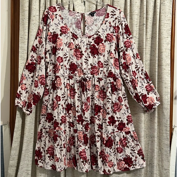torrid rose dress
